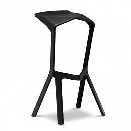 Barová stolička Miura, čierna