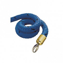 Vymedzovací lano, 1000 mm, modré, mosaz