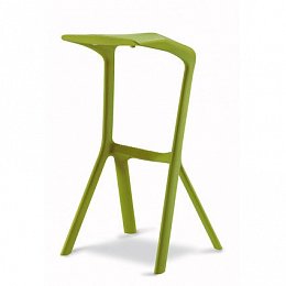 Barová stolička Miura, žlto-zelená