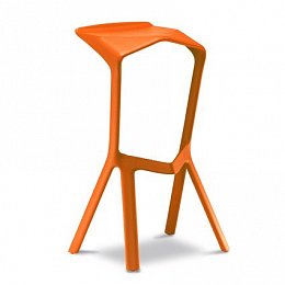 Barová stolička Miura, oranžová