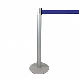 Vymedzovací stĺpik Stopper point, šedý/modrý