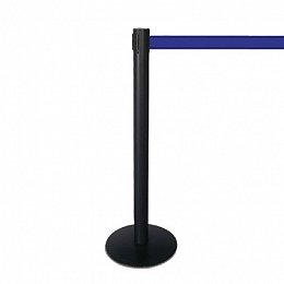 Vymedzovací stĺpik Stopper point, čierný/modrý