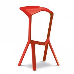 Barová stolička Miura, červená